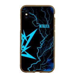 Чехол для iPhone XS Max матовый Metallica