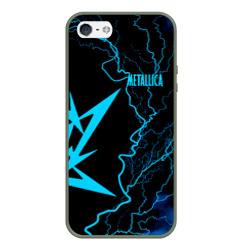 Чехол для iPhone 5/5S матовый Metallica