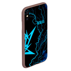 Чехол для iPhone XS Max матовый Metallica - фото 2