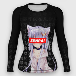 Женский рашгард 3D Senpai anime neko girl