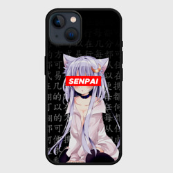 Чехол для iPhone 14 Senpai anime