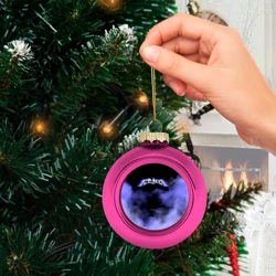 Ёлочный шар стеклянный/пластиковый Metallica - фото 2