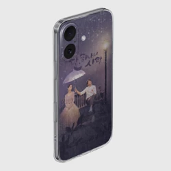 Чехол для iPhone 16 силиконовый с защитой камеры Миссия ангела: Любовь - фото 2