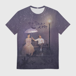 Мужская футболка 3D Миссия ангела: Любовь