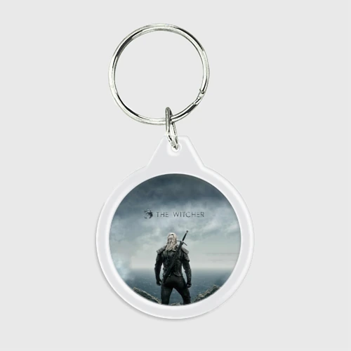 Брелок круглый The Witcher