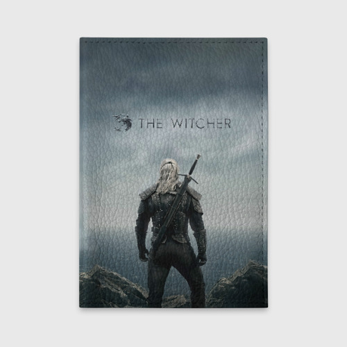 Обложка для автодокументов The Witcher, цвет фиолетовый