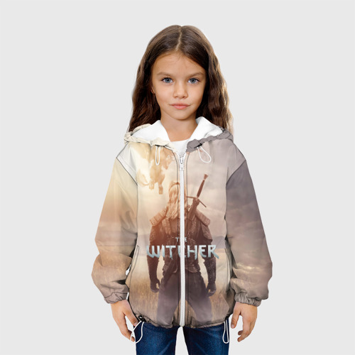 Детская куртка 3D Ведьмак, цвет белый - фото 4