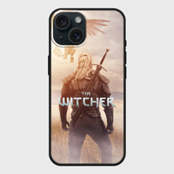 Чехол силиконовый для Apple iPhone 15 матовый Ведьмак