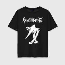 Женская футболка хлопок Oversize Ghostemane