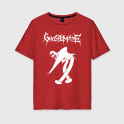 Женская футболка хлопок Oversize Ghostemane