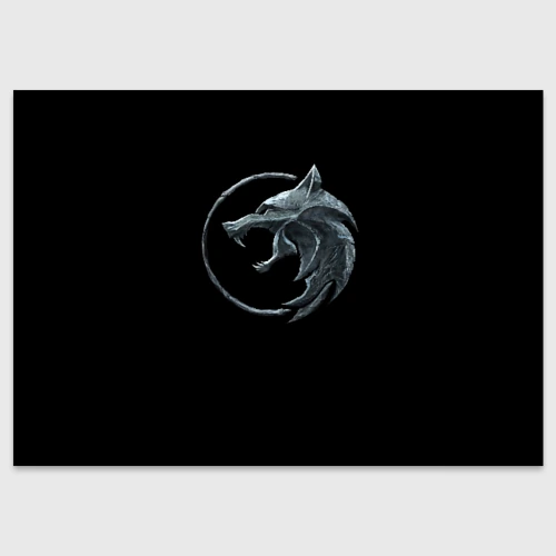 Поздравительная открытка Wolf