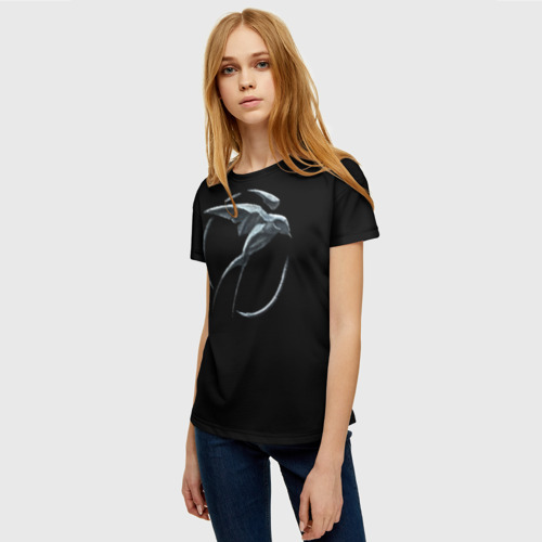 Женская футболка 3D с принтом Ciri, фото на моделе #1