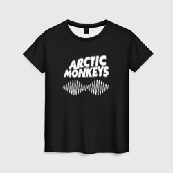 Женская футболка 3D Arctic Monkeys