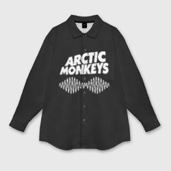 Женская рубашка oversize 3D Arctic Monkeys