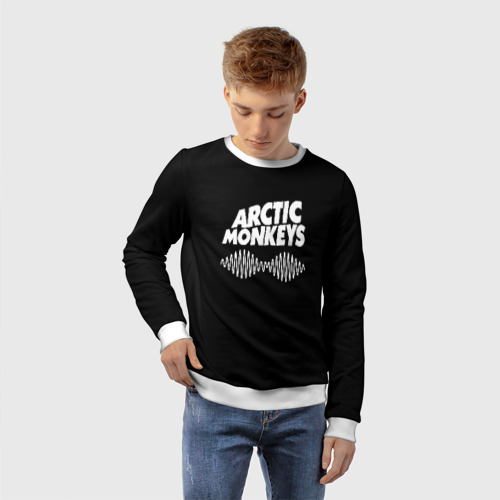 Детский свитшот 3D Arctic Monkeys, цвет 3D печать - фото 3