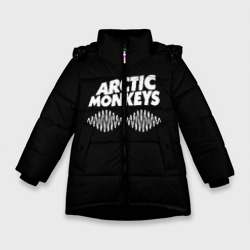 Зимняя куртка для девочек 3D Arctic Monkeys