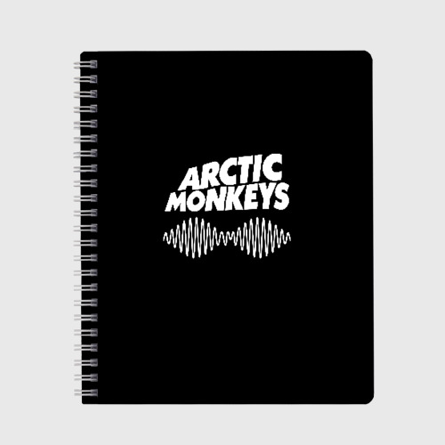 Тетрадь Arctic Monkeys, цвет клетка