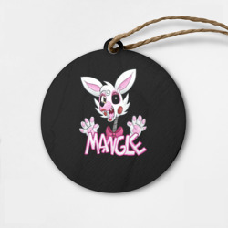 Деревянная игрушка круг FNAF Mangle ФНАФ МАНГЛ