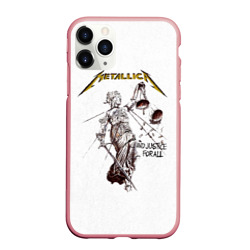 Чехол для iPhone 11 Pro Max матовый Metallica