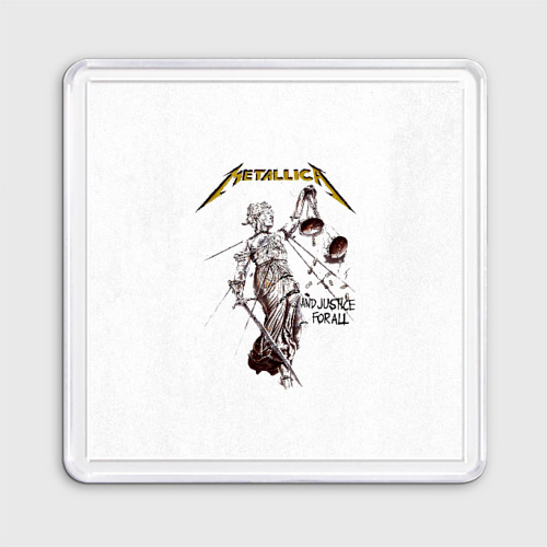 Магнит 55*55 Metallica