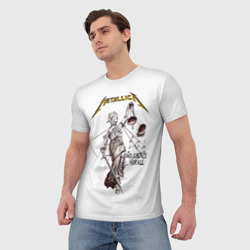 Мужская футболка 3D Metallica - фото 2