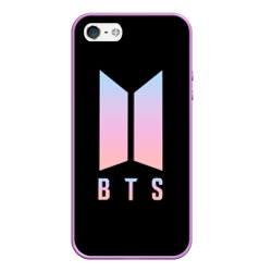 Чехол для iPhone 5/5S матовый BTS на спине