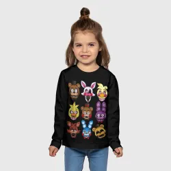 Детский лонгслив 3D Five Nights at Freddy - фото 2