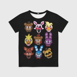 Детская футболка 3D Five Nights at Freddy