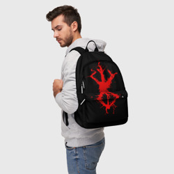 Рюкзак 3D Berserk logo elements red - фото 2