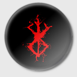 Значок Berserk logo elements red