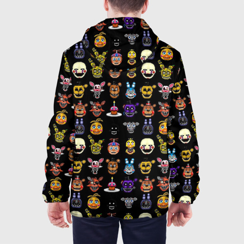 Мужская куртка 3D Five Nights at Freddy, цвет 3D печать - фото 5