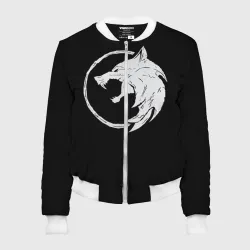 Женский бомбер 3D Ведьмак