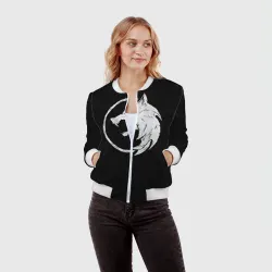 Женский бомбер 3D Ведьмак - фото 2