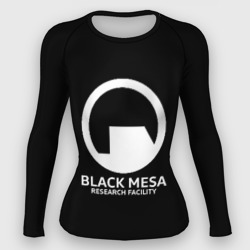 Женский рашгард 3D Black Mesa