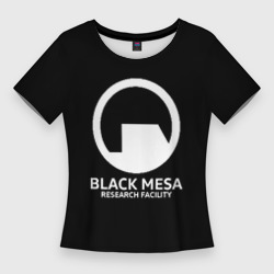 Женская футболка 3D Slim Black Mesa