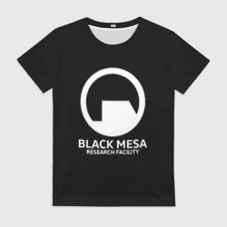 Женская футболка 3D Black Mesa