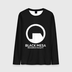 Мужской лонгслив 3D Black Mesa