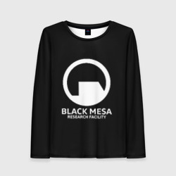 Женский лонгслив 3D Black Mesa