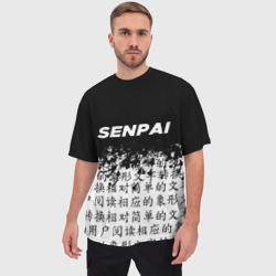 Мужская футболка oversize 3D Senpai - фото 2