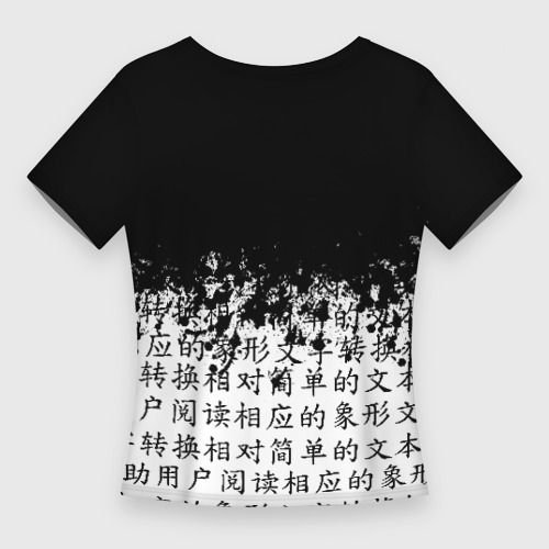 Женская футболка 3D Slim Senpai, цвет 3D печать - фото 2