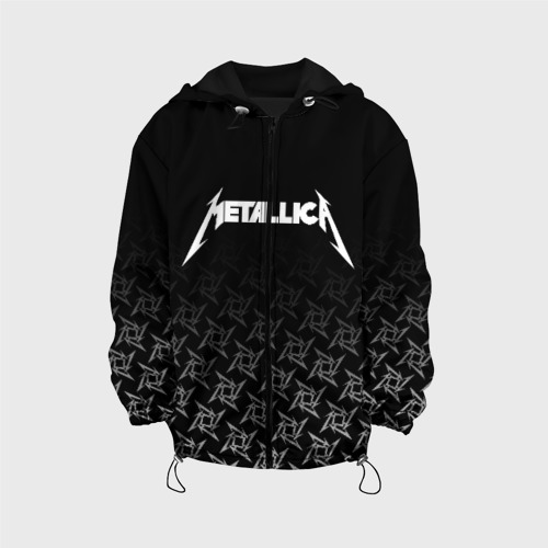 Детская куртка 3D Metallica, цвет черный