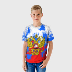 Детская футболка 3D Russia Flame Collection - фото 2