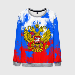 Мужской свитшот 3D Russia Flame Collection