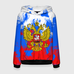 Женская толстовка 3D Russia Flame Collection