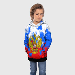 Детская толстовка 3D Russia Flame Collection - фото 2