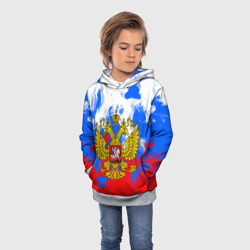 Детская толстовка 3D Russia Flame Collection - фото 2