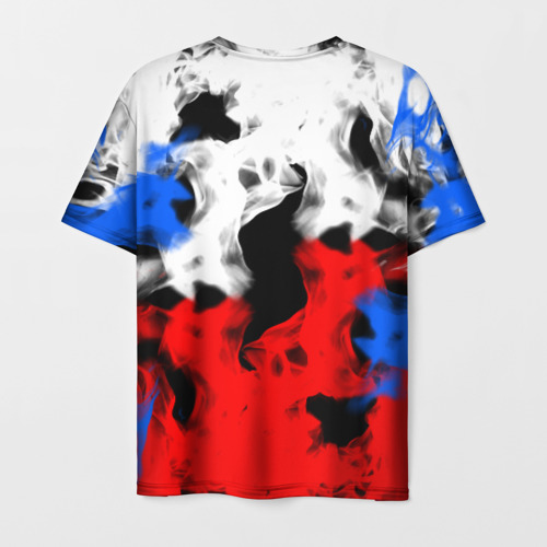 Мужская футболка 3D Russia Flame Collection, цвет 3D печать - фото 2