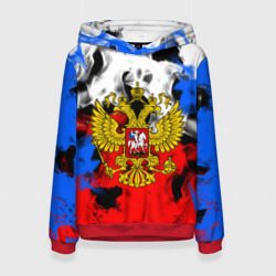 Женская толстовка 3D Russia Flame Collection