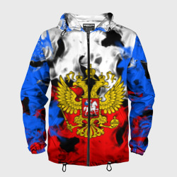 Мужская ветровка 3D Russia Flame Collection