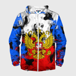 Мужская ветровка 3D Russia Flame Collection